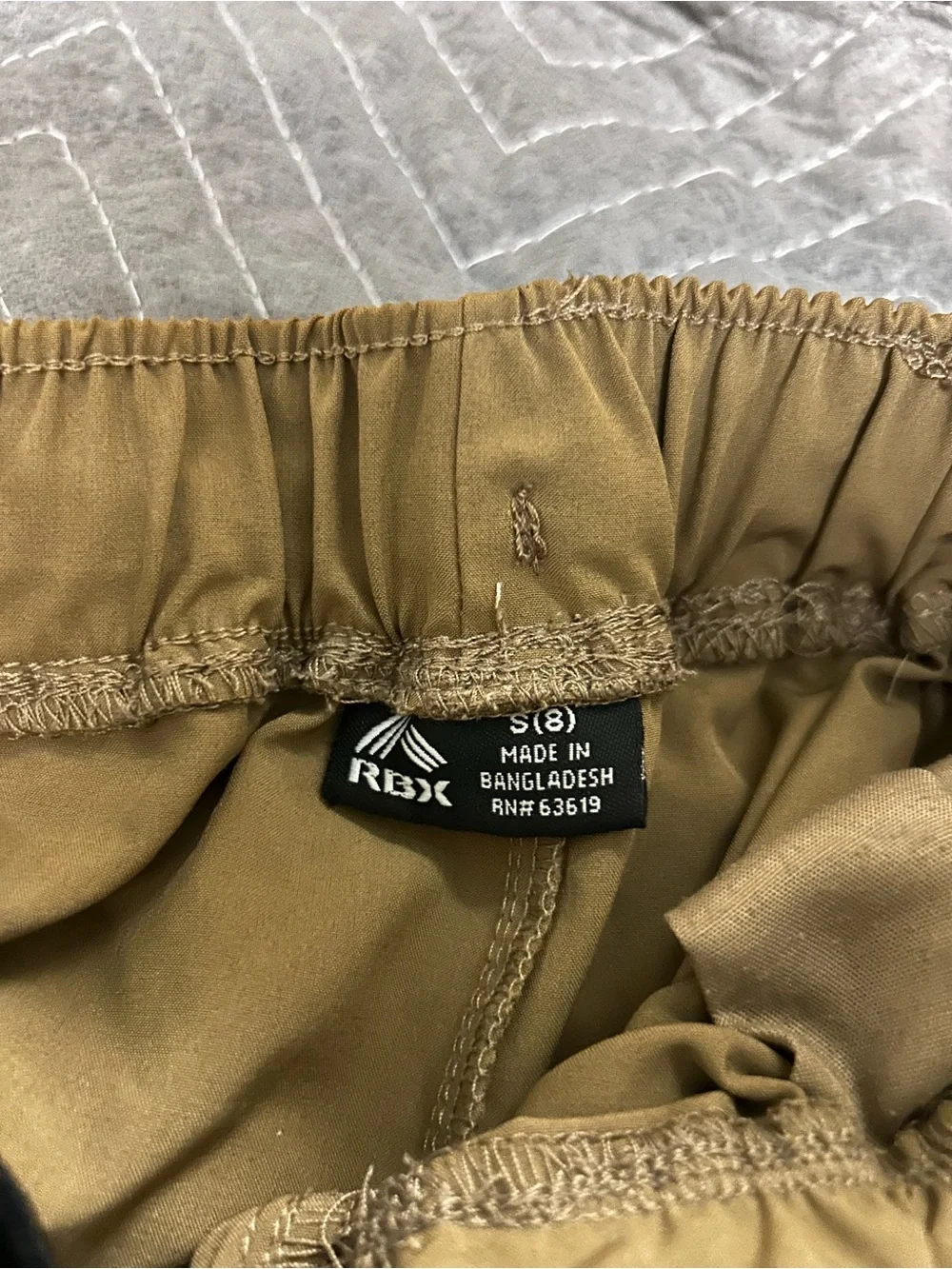 RBX Men's Caramel Drawstring Jogger Pants